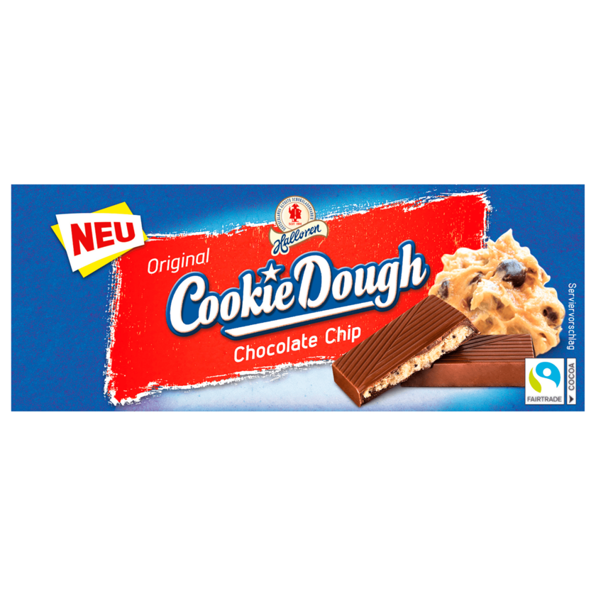 Halloren Cookie Dough Chocolate Chip 92g